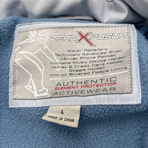 ZeroXposur Women's Snowboarding Jacket Size‎ Large Water Repellent Down Feather - Picture 16 of 16